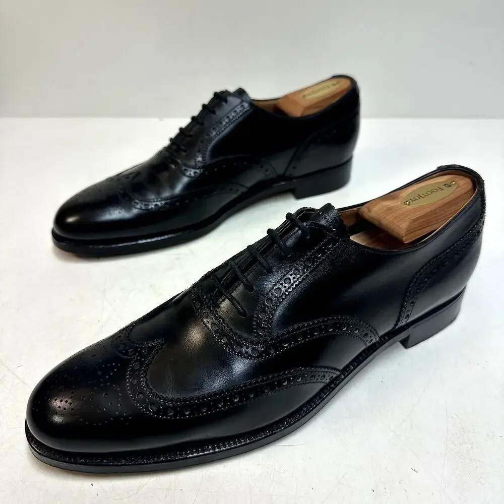 EUC Crockett & Jones x Carroll & Co. Wingtip Oxford Made in England 317 US 9 B